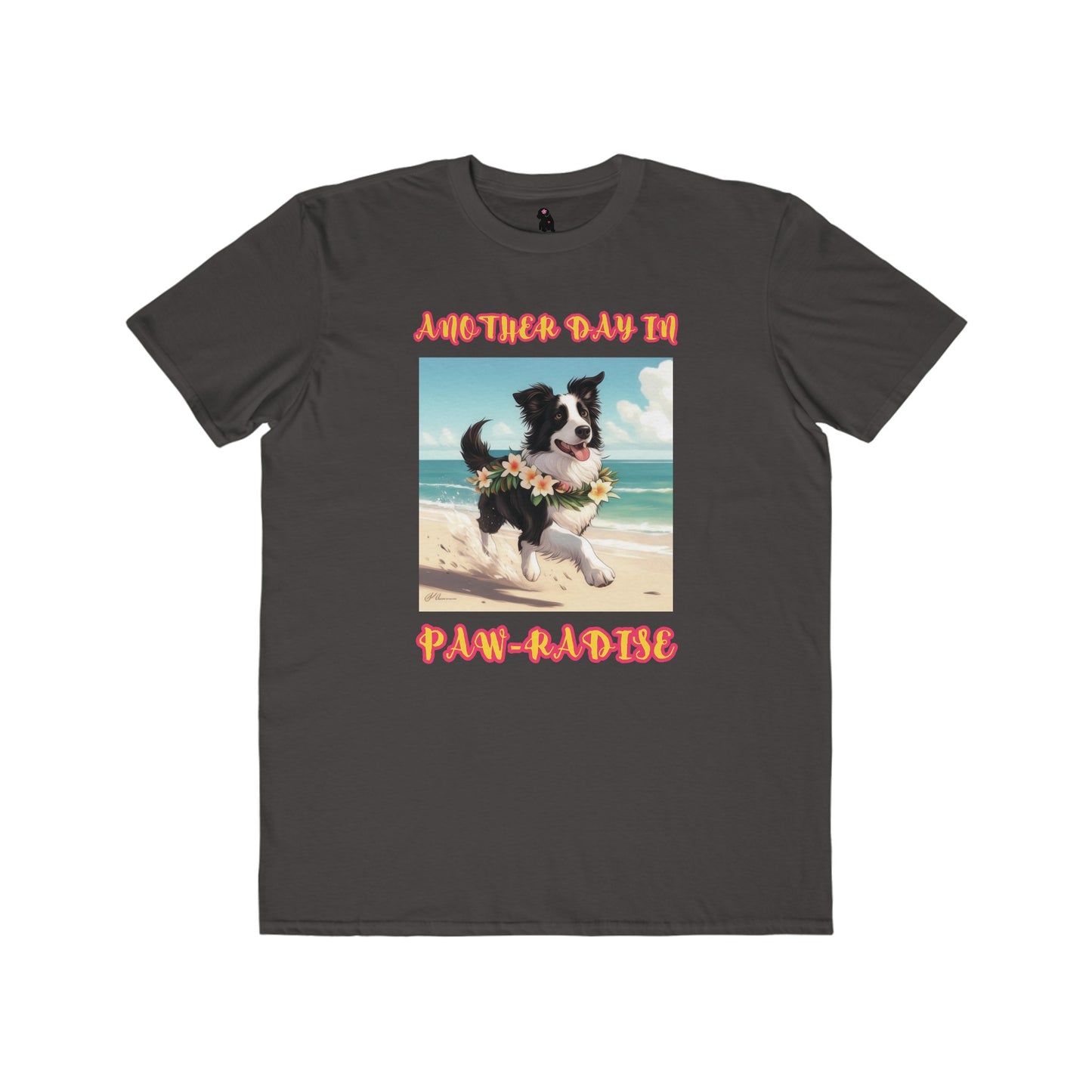 Another Day in Paw-Radise Men's Lightweight Tee